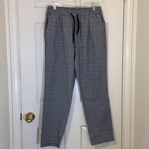 Shein • Women’s Glen Plaid Drawstring Pants • Size XL (size 12)